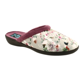 Chinelos Cherry Blossom Adanex 26764 Aloe Vera roxo cinza 1