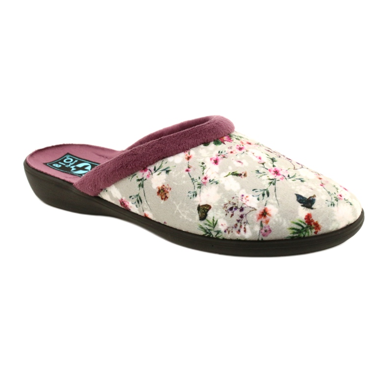 Chinelos Cherry Blossom Adanex 26764 Aloe Vera roxo cinza 1