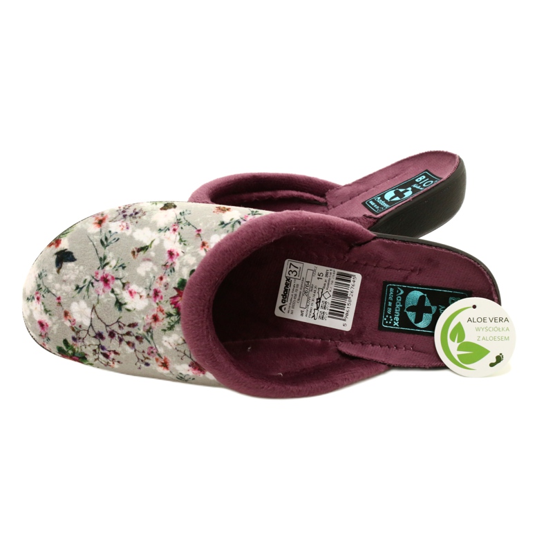 Chinelos Cherry Blossom Adanex 26764 Aloe Vera tolet cinza 4