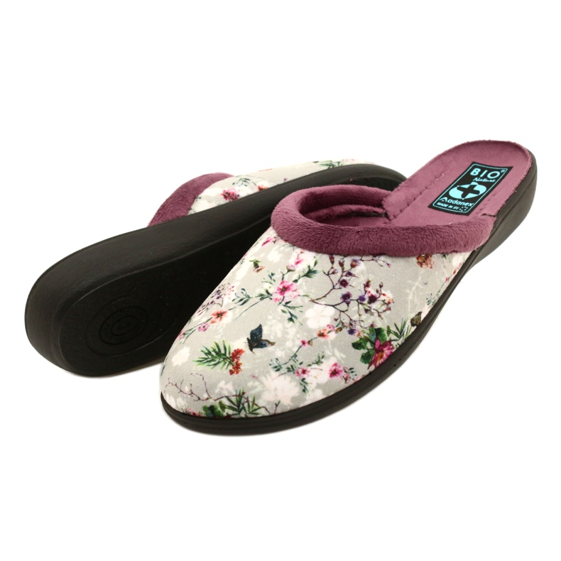 Chinelos Cherry Blossom Adanex 26764 Aloe Vera tolet cinza 3