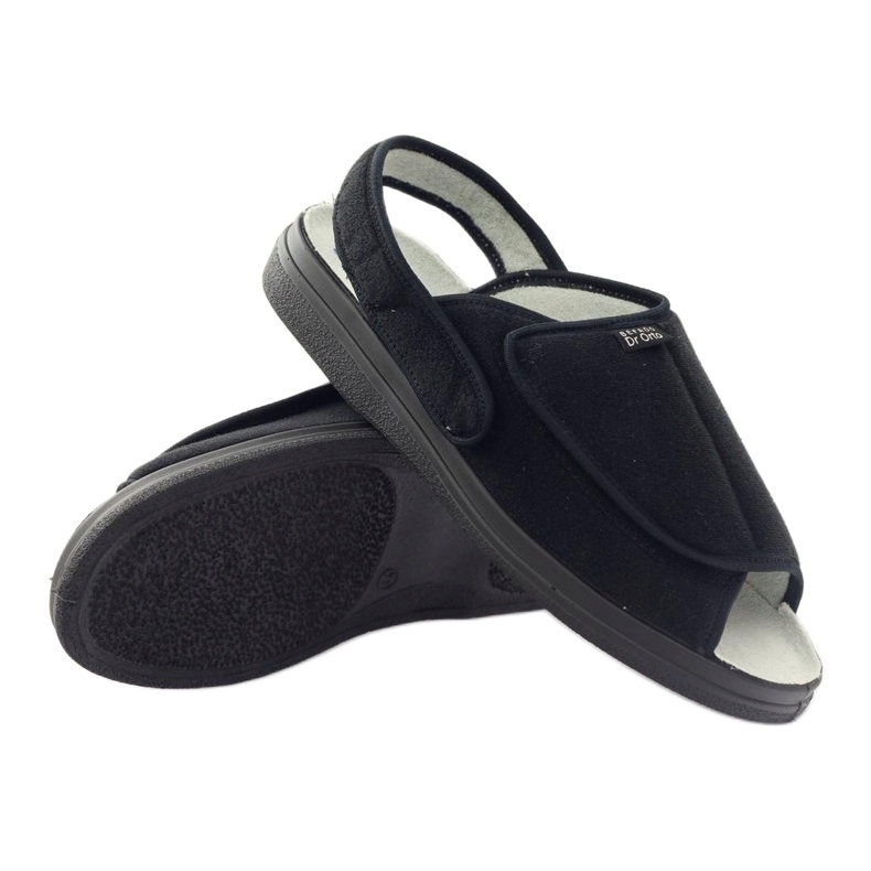 Sandálias de homem preto Dr.Orto Befado 3