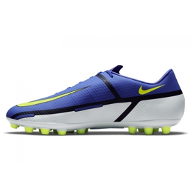 Chuteira Nike Phantom GT2 Academy Ag M DC0798-570 de futebol multicolorido azul marinho 1