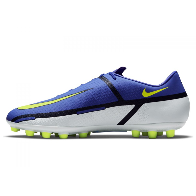 Chuteira Nike Phantom GT2 Academy Ag M DC0798-570 de futebol multicolorido azul marinho 1