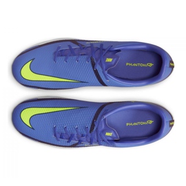 Chuteira Nike Phantom GT2 Academy Ag M DC0798-570 de futebol multicolorido azul marinho 2