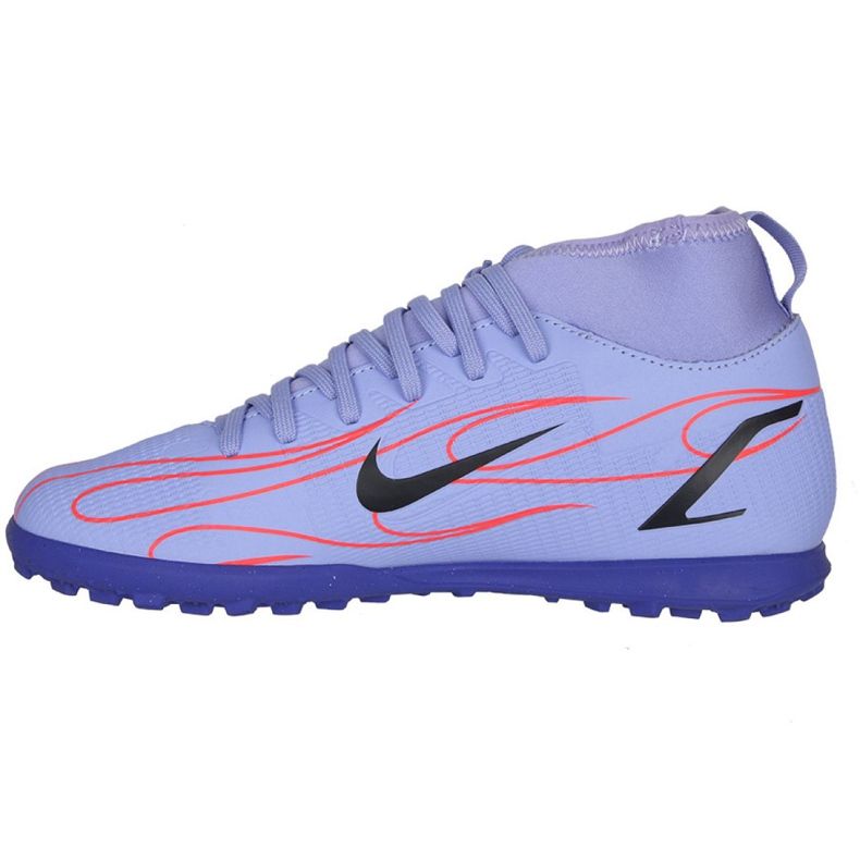 Nike Mercurial Superfly 8 Club Km Tf Jr DB0934 506 chuteiras multicolorido roxo 1