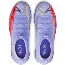 Nike Mercurial Superfly 8 Academy Km Tf Jr DB0935 506 chuteiras multicolorido roxo 2