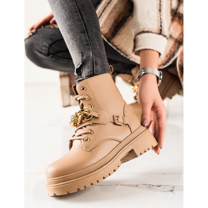 TRENDI Trabalhadores de moda confortáveis bege 1 TRENDI Trabalhadores de moda confortáveis bege 1