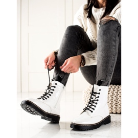 TRENDI Botas com isolamento branco 2