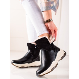 Goodin Botas Quentes Com Zíper preto 1