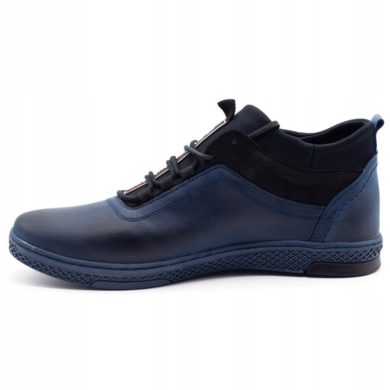 Polbut Sapatos de inverno masculino K27F azul marinho 1