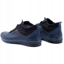 Polbut Sapatos de inverno masculino K27F azul marinho azul-marinho 5