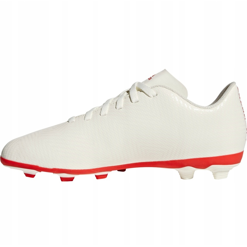 Chuteiras Adidas Nemeziz 18.4 FxG Jr CM8510 branco 2