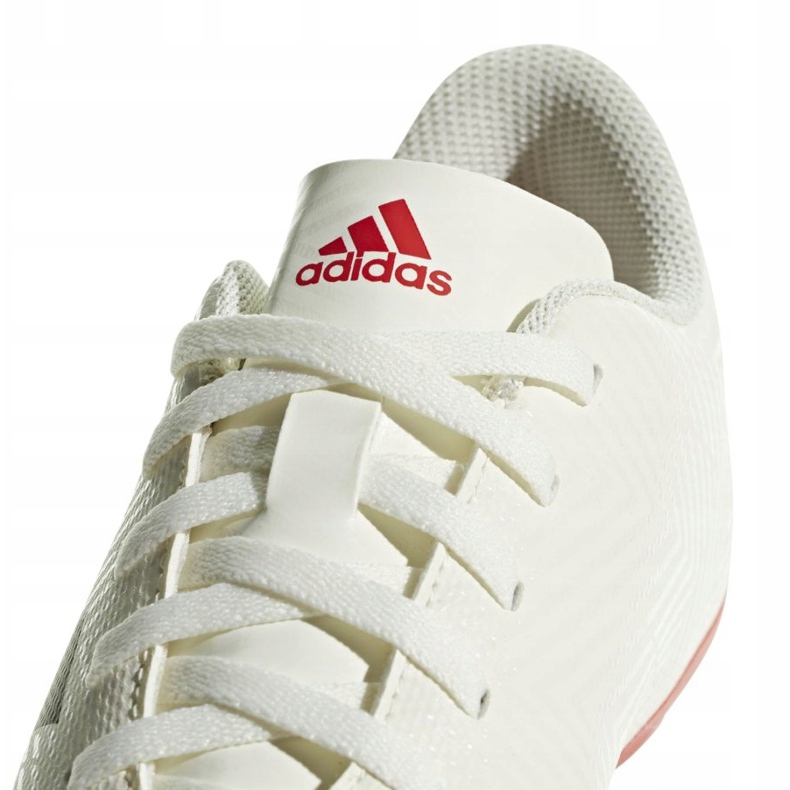Chuteiras Adidas Nemeziz 18.4 FxG Jr CM8510 branco 4