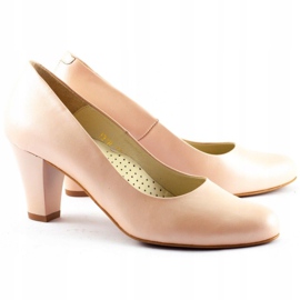 Clasicco Bombas para mulheres na pós-1318 pó rosa 2