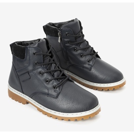 Botas de caminhada masculinas com isolamento azul marinho Adrien 1 Botas de caminhada masculinas com isolamento azul marinho Adrien 1