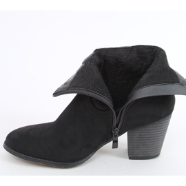 Botas de salto alto Bedd Black preto 2