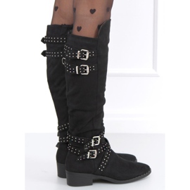 Botas de montaria femininas Zettu Black preto 1