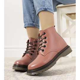Botas femininas rosa com isolamento de Tisserand 1 Botas femininas rosa com isolamento de Tisserand 1