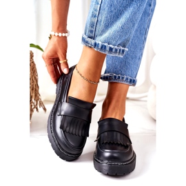 Mocassins de couro Big Star II274100 preto 1