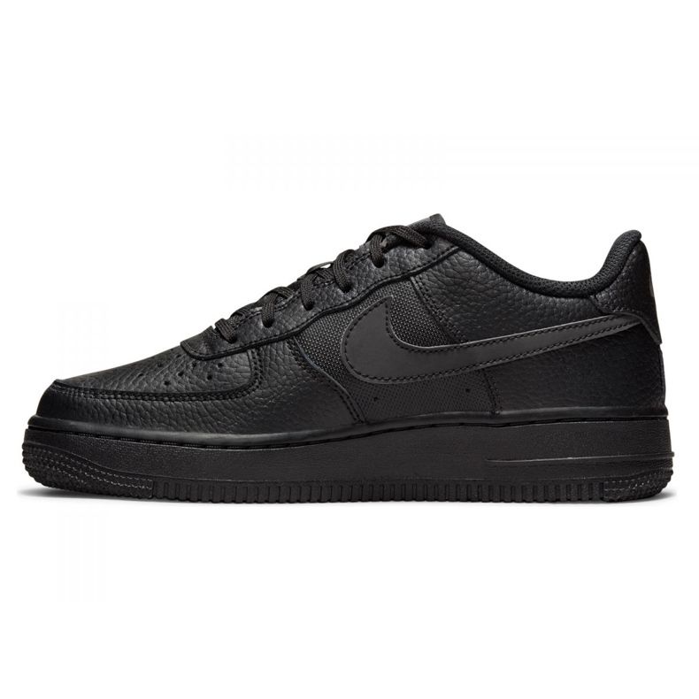 Sapato Nike Air Force 1 Jr DO6396-001 branco preto 1