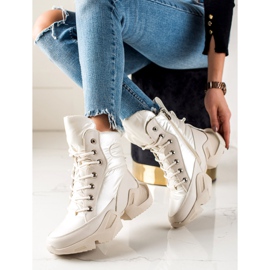 Seastar Botas de neve quentes da moda bege 2 Seastar Botas de neve quentes da moda bege 2