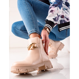 Bestelle Botas Bege Com Corrente 2 Bestelle Botas Bege Com Corrente 2