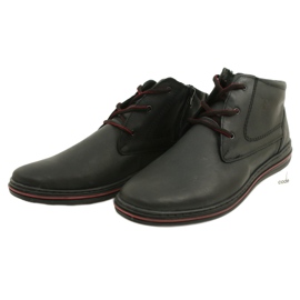 Polbut 339 sapatos masculinos negros preto 3