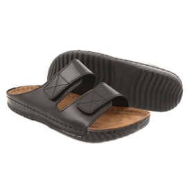 Sapatos masculinos Inblu 158M003 preto 3