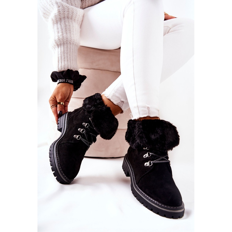 Botas Nelby pretas quentes preto 1 Botas Nelby pretas quentes preto 1