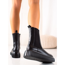 Seastar Botas na plataforma preto 1