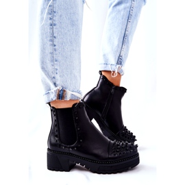 PG1 Botas Comonis Jodhpur pretas com jatos preto 4 PG1 Botas Comonis Jodhpur pretas com jatos preto 4