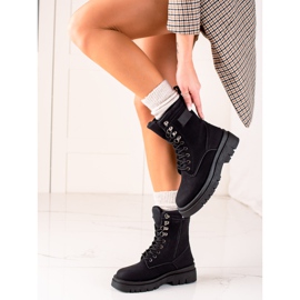 TRENDI Classic Black Trappers preto 1