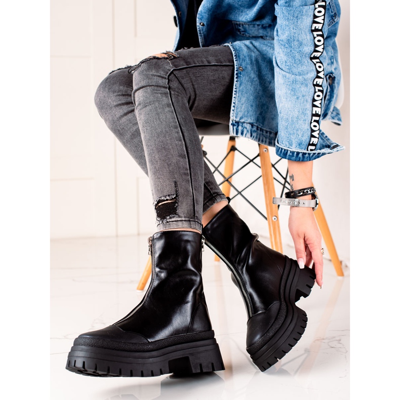 Seastar Workers clássicos com zíper preto 1