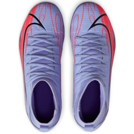 Chuteiras Nike Mercurial Superfly 8 Club Km Jr DB0925 506 rosa, roxo roxo 1