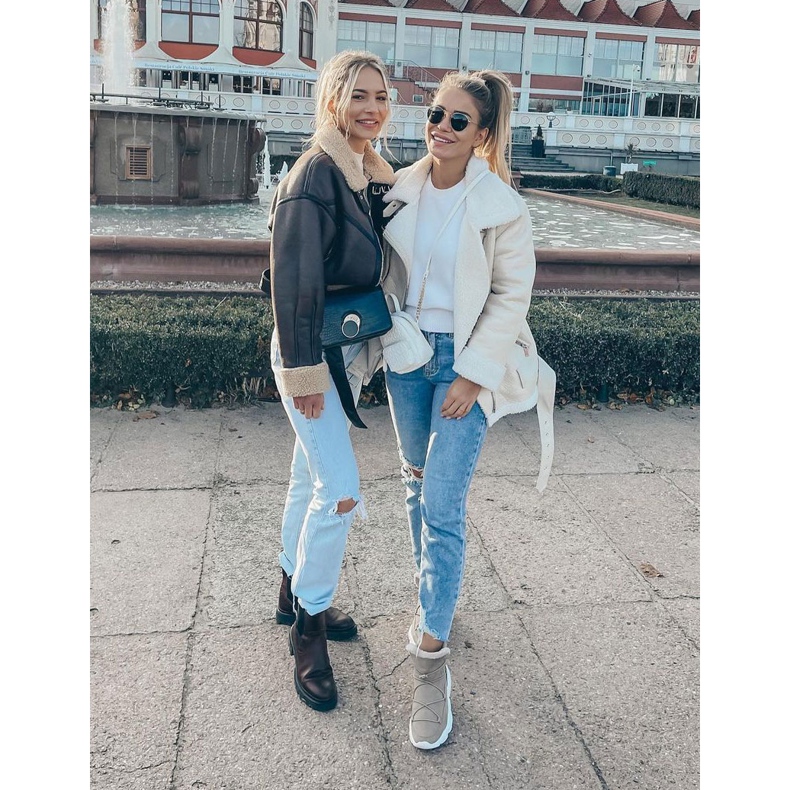 Botas para neve quente Big Star Beige II274263 bege 1