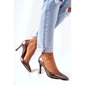 Stilettos In Spitz Monnari 0390-M22 Silver multicolorido prata 2