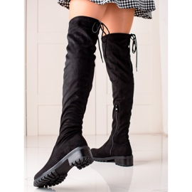 Kayla Mosqueteiros Negros Clássicos preto 1