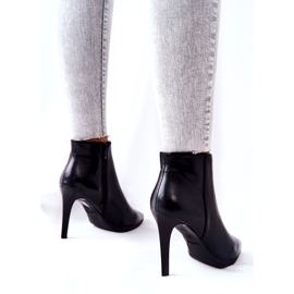 Botas femininas de salto alto Sergio Leone BT501 preto 1