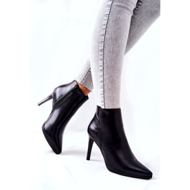 Botas femininas de salto alto Sergio Leone BT501 preto 4