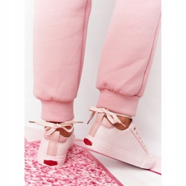 Big Star Tênis de couro ecológico feminino Cross Jeans HH2R4004C rosa 4