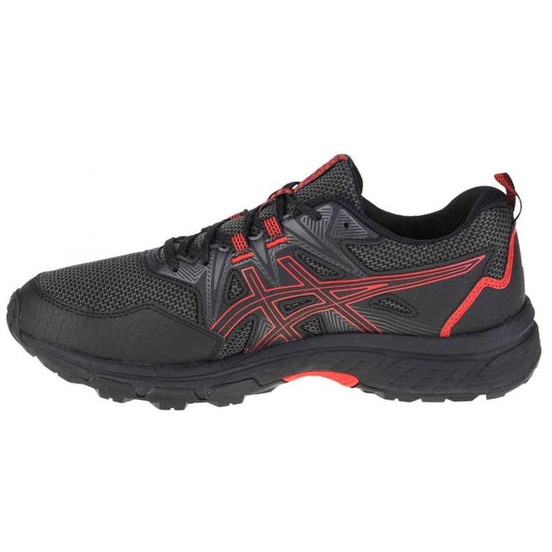 Asics Gel-Venture 8 M 1011A824-007 preto vermelho cinza verde 1