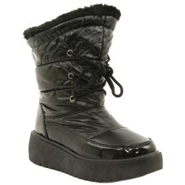 Botas de neve amarradas pretas Filippo DBT3403 preto 1