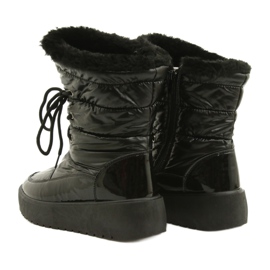 Botas de neve amarradas pretas Filippo DBT3403 preto 3