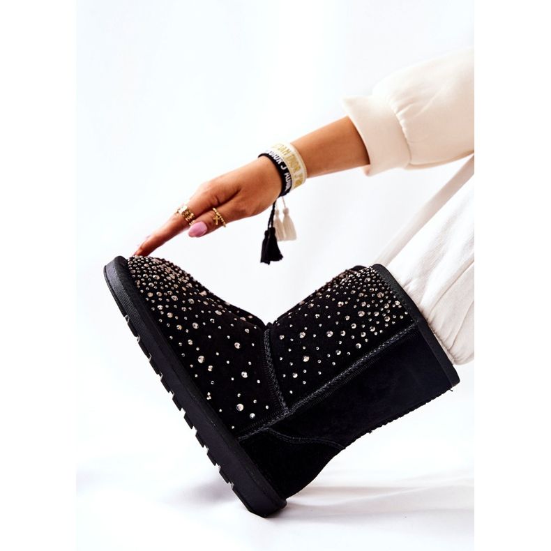 Mukluki Quente Com Jets Black Mariella preto 2