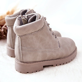FR1 Botas infantis Trappers com zíper Gray Dexter cinza cinza 1