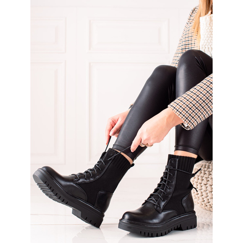 Seastar High Black Trappers preto 2