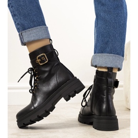 Botas pretas com isolamento da Adomo preto 1