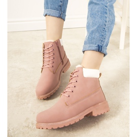 Botas femininas com isolamento rosa Gigliola 1 Botas femininas com isolamento rosa Gigliola 1