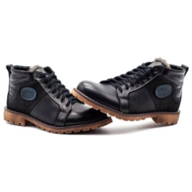 Mario Pala Botas de inverno masculinas negras de 865 MP preto 5