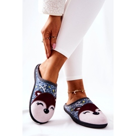 Chinelos Quentes Rena Azul Taffy 2 Chinelos Quentes Rena Azul Taffy 2